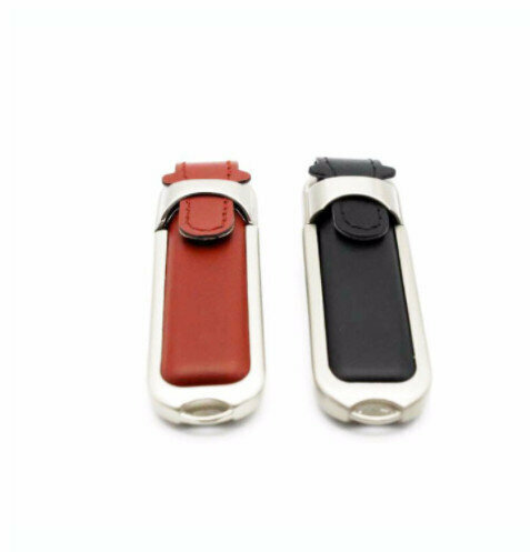 【2pcs 8GB】 Fashion leather case USB flash drive [Contact customer service to confirm the color after placing an order]