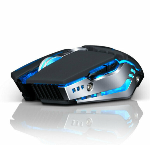 Gaming Mechanical Mouse-Q15 Wireless Charging Black