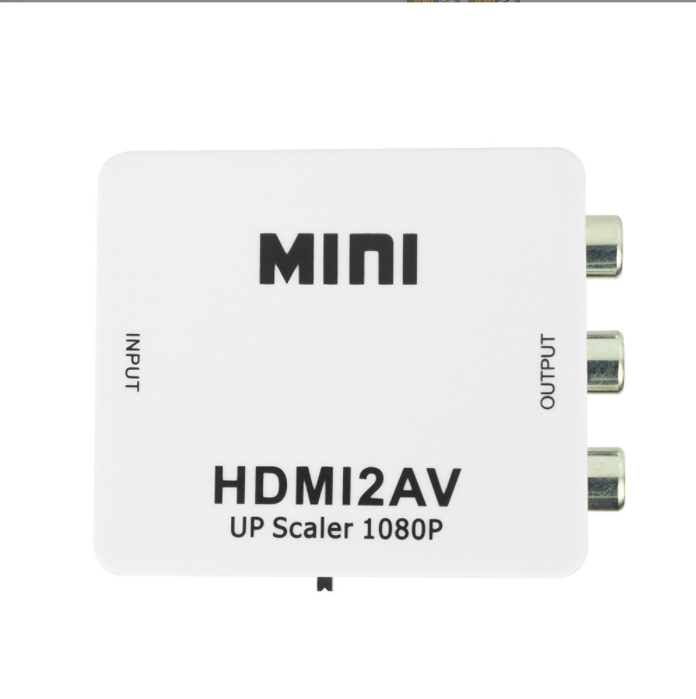 熱推hdmi轉av轉換器（白色）