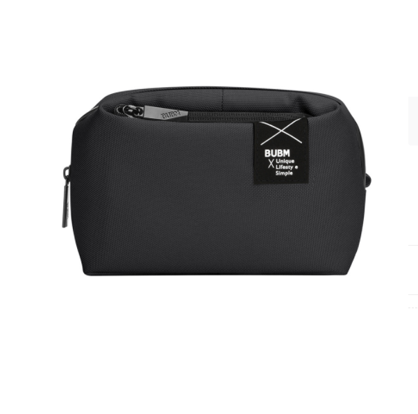 Power bank earphone data cable U disk storage bag (B model black)
