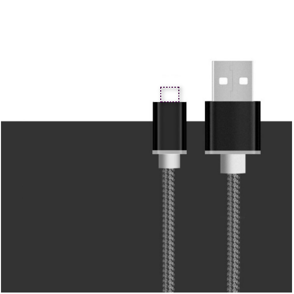 3m USB fast charging nylon braided charging cable [3m Apple charging data cable Lightning (cool black)]