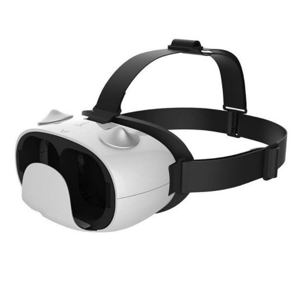 激抵VR眼鏡小D萌小Q頭盔（萌小Q白色-單機版）