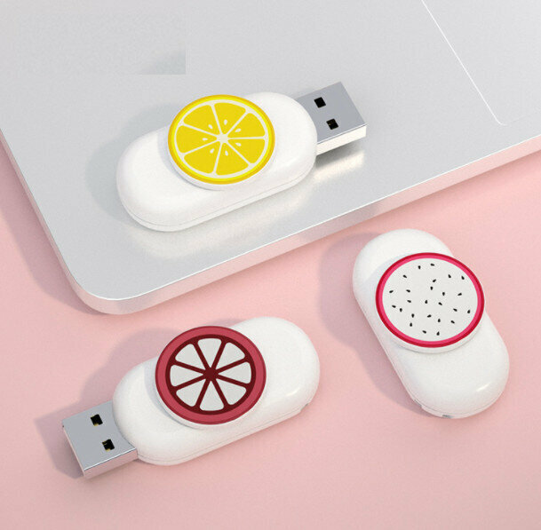 [2 pieces of 8GB] fruit mini U disk [contact customer service to confirm the color after placing an order]