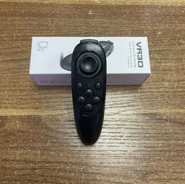 熱賣遙控器VR眼鏡藍牙手柄抖音視頻鼠標電子書翻頁MOCUTE052（052黑色）