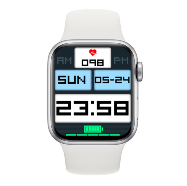 激抵X8 MAX智慧手錶睡眠心率血氧體溫監測藍牙通話智慧運動手環（紅色）