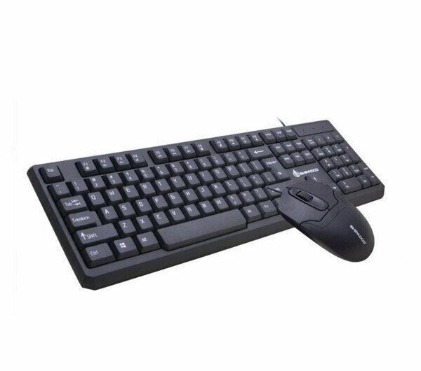 Wired USB Optical Keyboard and Mouse-D160 Keyboard and Mouse Combo
