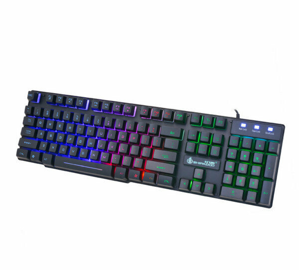 Wired Keyboard - K280 Black / Font Glow