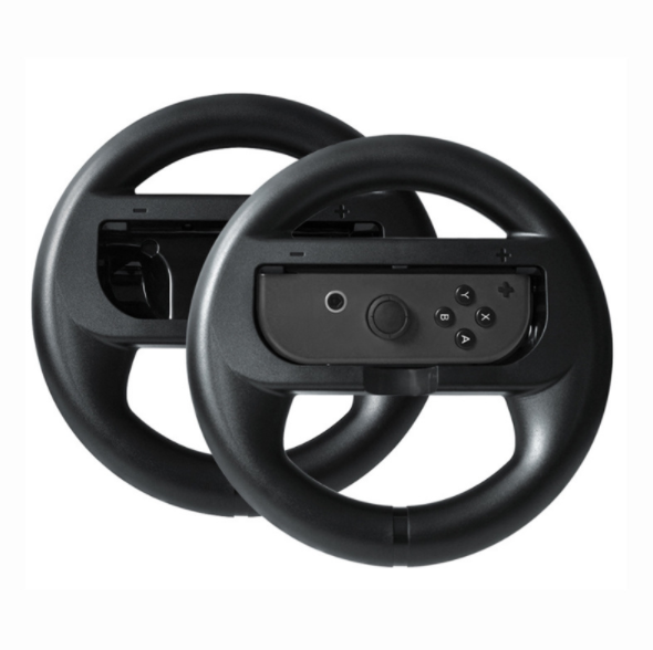 Nintendo switch racing OLED left and right handle steering wheel (black pair)