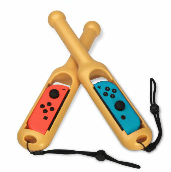 爆款DOBE Switch joycon手柄鼓槌太鼓達人戲打鼓槌switch遊戲配件（TNS-1842）