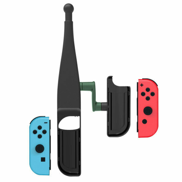 熱推DOBE SWITCH釣魚游戲桿NS Joy Con左右小手柄體感釣魚竿（TNS-1883 ）