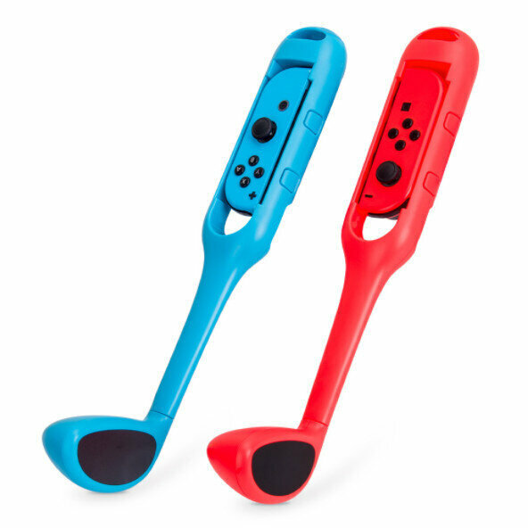 Switch golf club Mario golf somatosensory game NS red blue handle grip (IV-SW146)