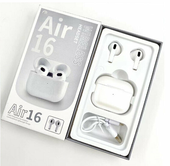 熱賣Air16無線藍牙耳機顏色【象牙白】