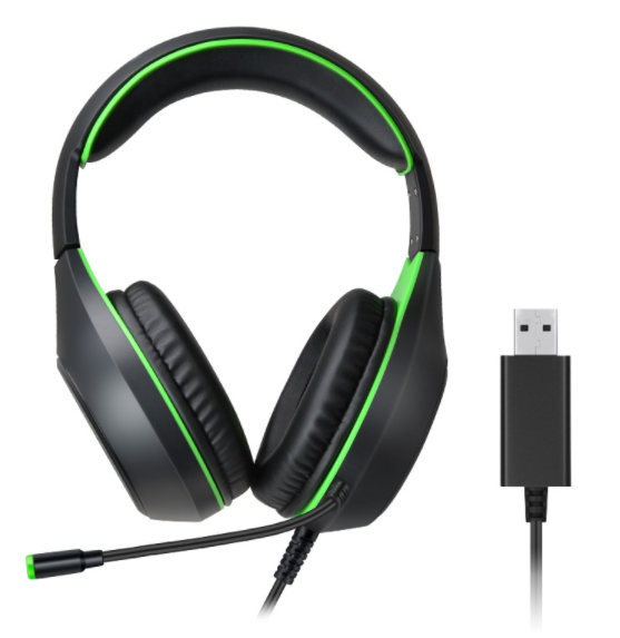 熱賣有線頭戴式電腦遊戲耳機（7.1單USB）