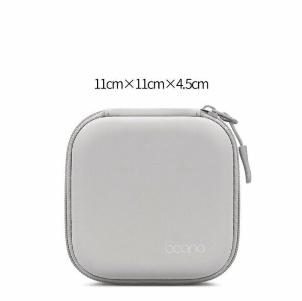 爆款筆記本電源包 Macbook air/pro充電線適配器耳機數據線收納（皮質灰色）