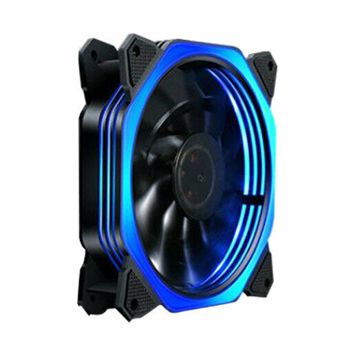熱推電腦機箱風扇 發光機箱風扇(魔方極光藍燈)