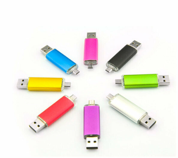 [2 pieces of 32GB] mobile phone and computer dual-purpose USB flash drive [contact customer service to confirm the color after placing an order]