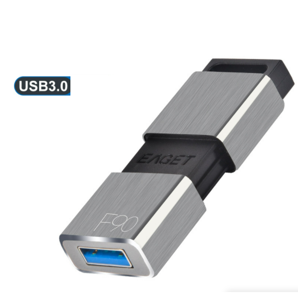 USB3.0 Business High Speed USB Flash Drive Silver Grey (256GB)