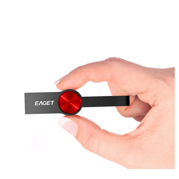 USB3.0 Waterproof U Disk Metal Car USB Disk (Red 128GB)