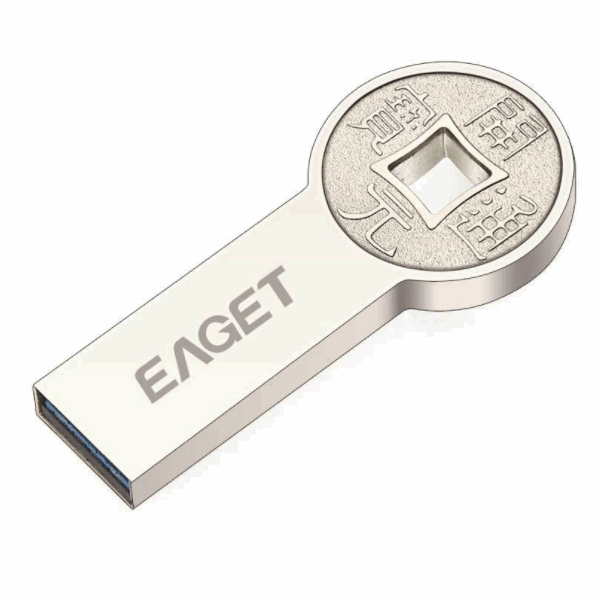 USB3.0 Metal USB Flash Drive (Silver Grey 64GB)