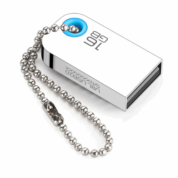 Mini PC USB flash drive (Silver Grey 16GB)