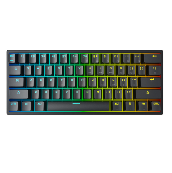 Blue Switch Gaming Mechanical Keyboard (Black Plug-in Version)