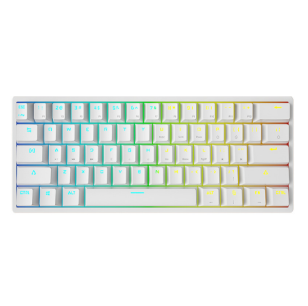 Blue Switch Gaming Mechanical Keyboard (White Plug-in Version)