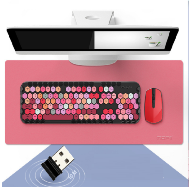 Computer Keyboard Set (Honey Plus Black Melange)