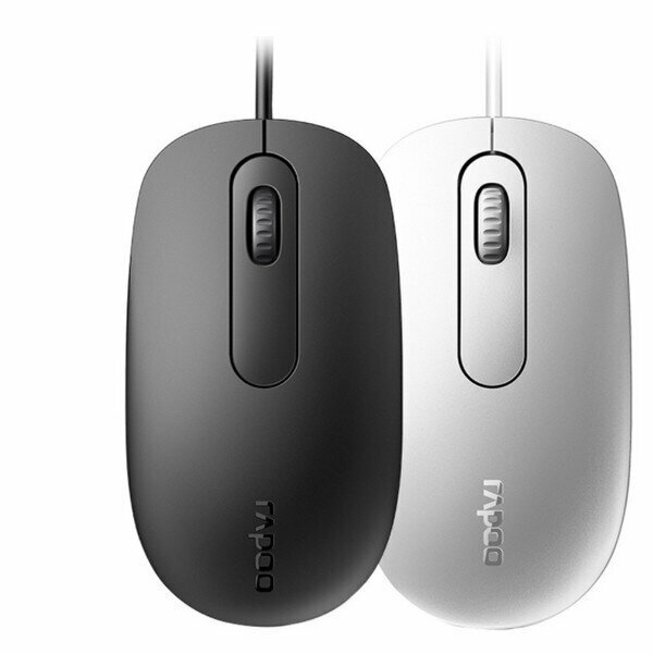 Wired Optical Mouse/Rapoo-N200 Black