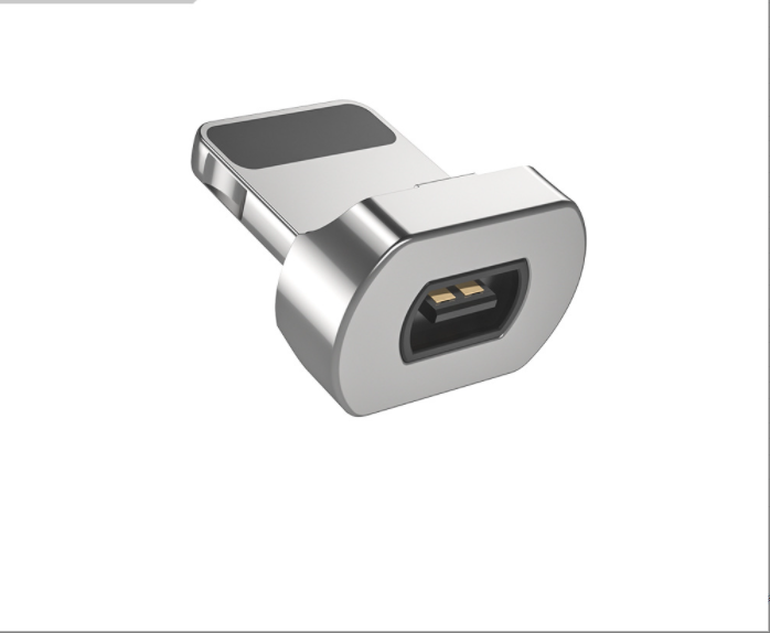 Charging cable strong magnetic blind suction plug for Lightning (square base 2pin)