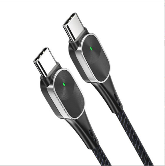 PD2.0 bidirectional fast charging data cable blind plug type-c to type-c(1M)