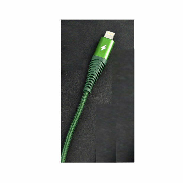 Apple 2m Braided Charging Cable (SD-193 Apple-Green)