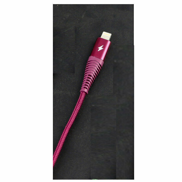Apple 2m Braided Charging Cable (SD-193 Apple-Red)