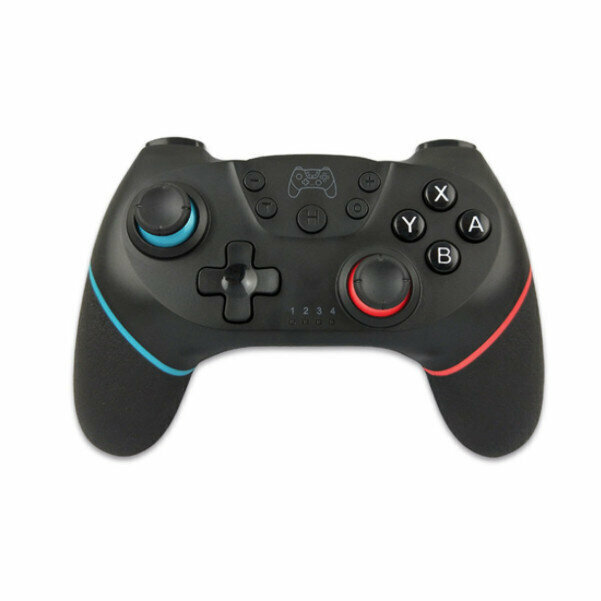 Bluetooth vibrating gamepad (left blue and right red)