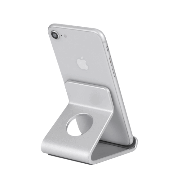 Aluminum alloy mobile phone tablet holder (space gray)