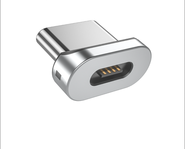 Charging cable strong magnetic blind suction plug for Type-C (square base 4pin)