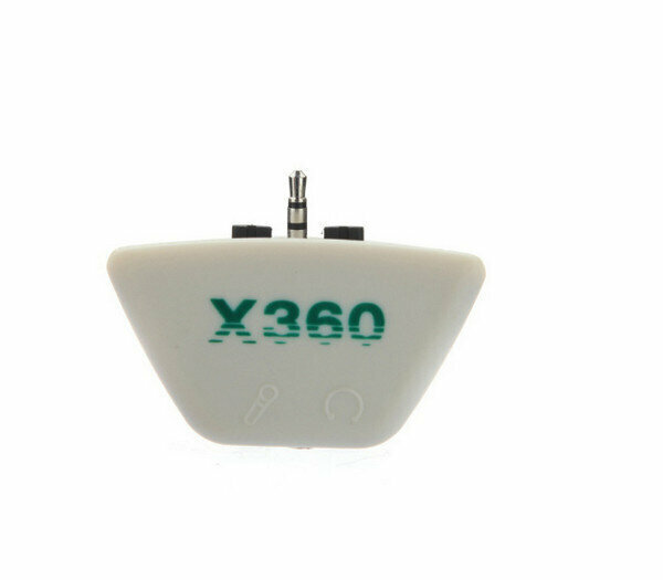 激抵兼容Xbox360耳機轉換器-(CH-XB360-004)白色