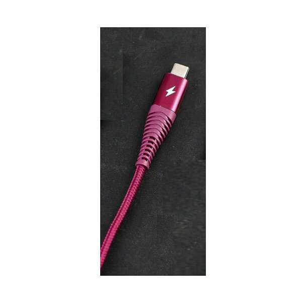 type-c 2m Braided Charging Cable(SD-195TYPE-C-Red)