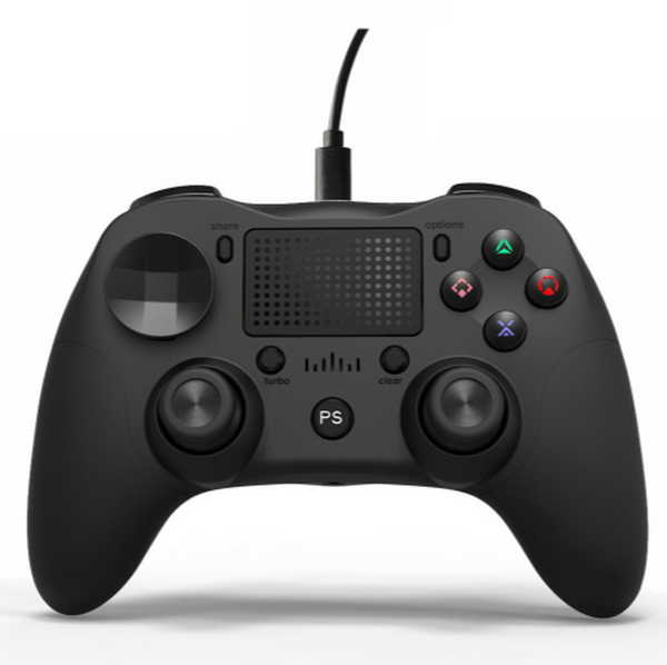 Compatible with PS4 Game Switch (Controller)-P912W Wired-Black