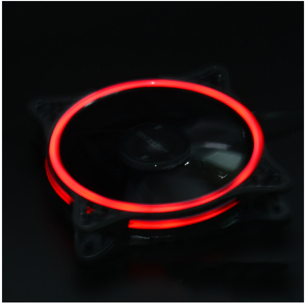 Case Fan 12CM Fine Aperture Eclipse RGB Computer Cooling Fan (Red)