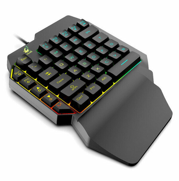 Left-handed one-handed gaming keyboard - K15 normal keycap version