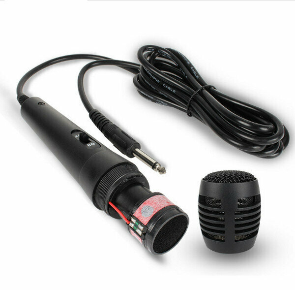 Wired Microphone / Premium Anchor Live Mobile Microphone - Black