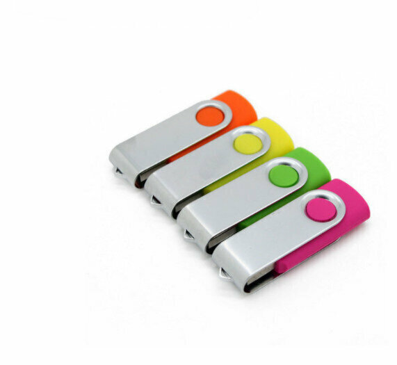 [2 pieces of 4GB] rotating U disk [contact customer service to confirm the color after placing an order]