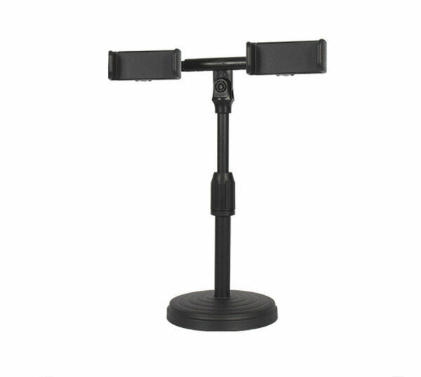 Desktop Lifting Telescopic Bracket P10-Double Camera (Mobile Phone Clamp)