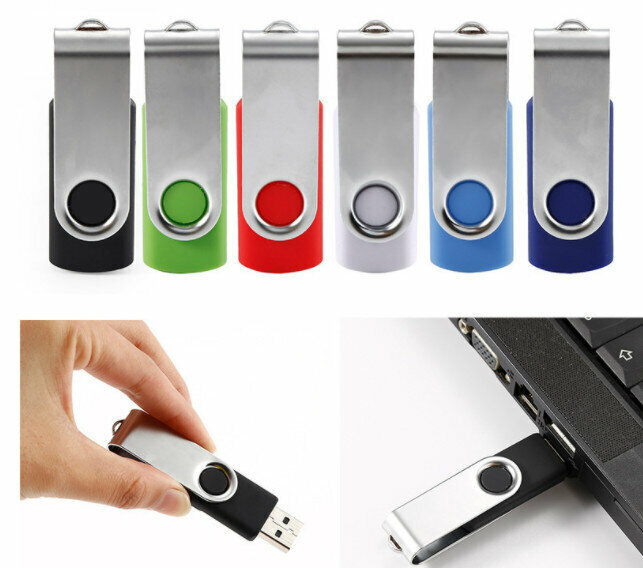 [2 pieces of 32GB] rotating U disk [contact customer service to confirm the color after placing an order]