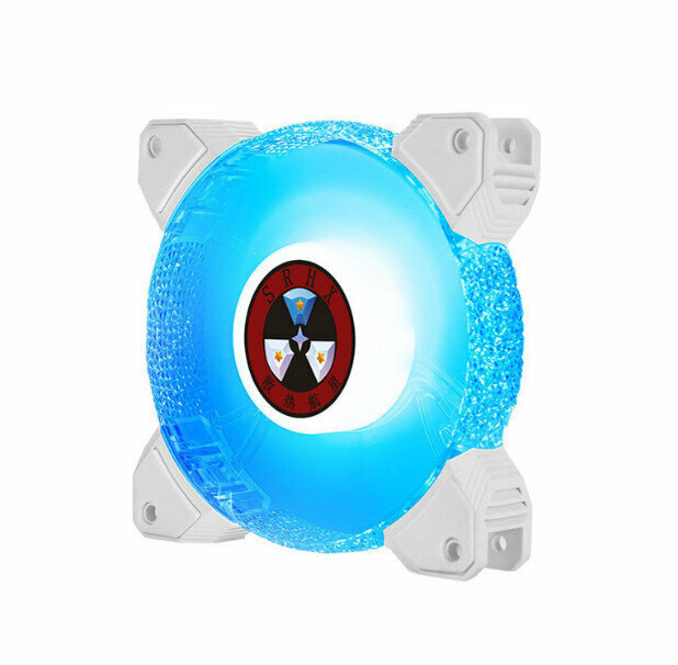 Computer Case Radiator ARGB Optical Case Fan Radiator (Blue)
