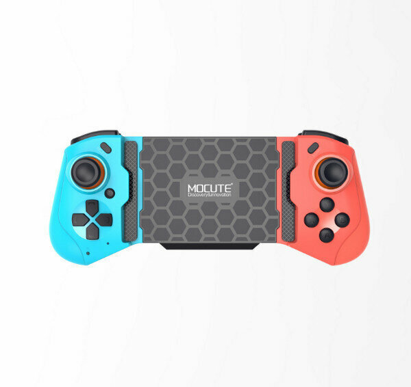 Stretch Twin Stick Wireless Bluetooth Game Switch (Controller) -060 Red Blue