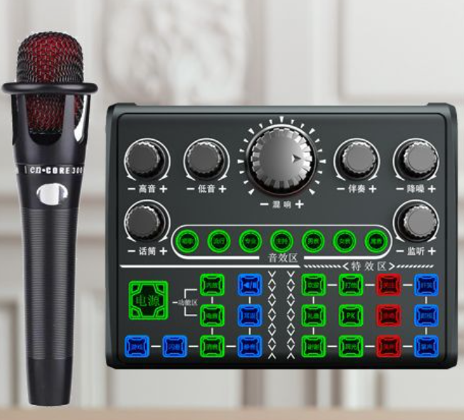 Live Streaming Equipment Set (P200 + E300 + Headset + OTG (Choose One)