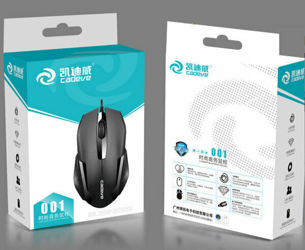 Fashionable wired photoelectric line mouse-001 (weighted model)