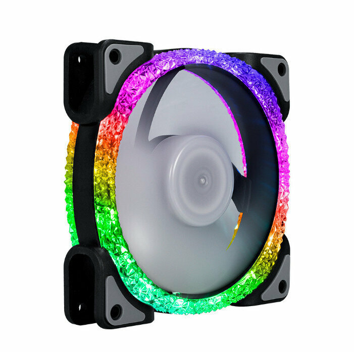 Computer Case Radiator ARGB Optical Chassis Fan Phantom Radiator (Color (Small 3pin + Large 4pin))
