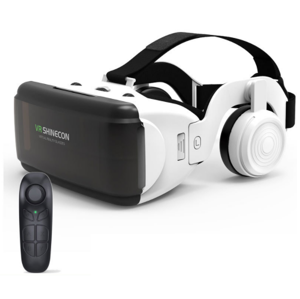 激抵VR 3d眼鏡 (7代耳機版+B03藍牙遙控)